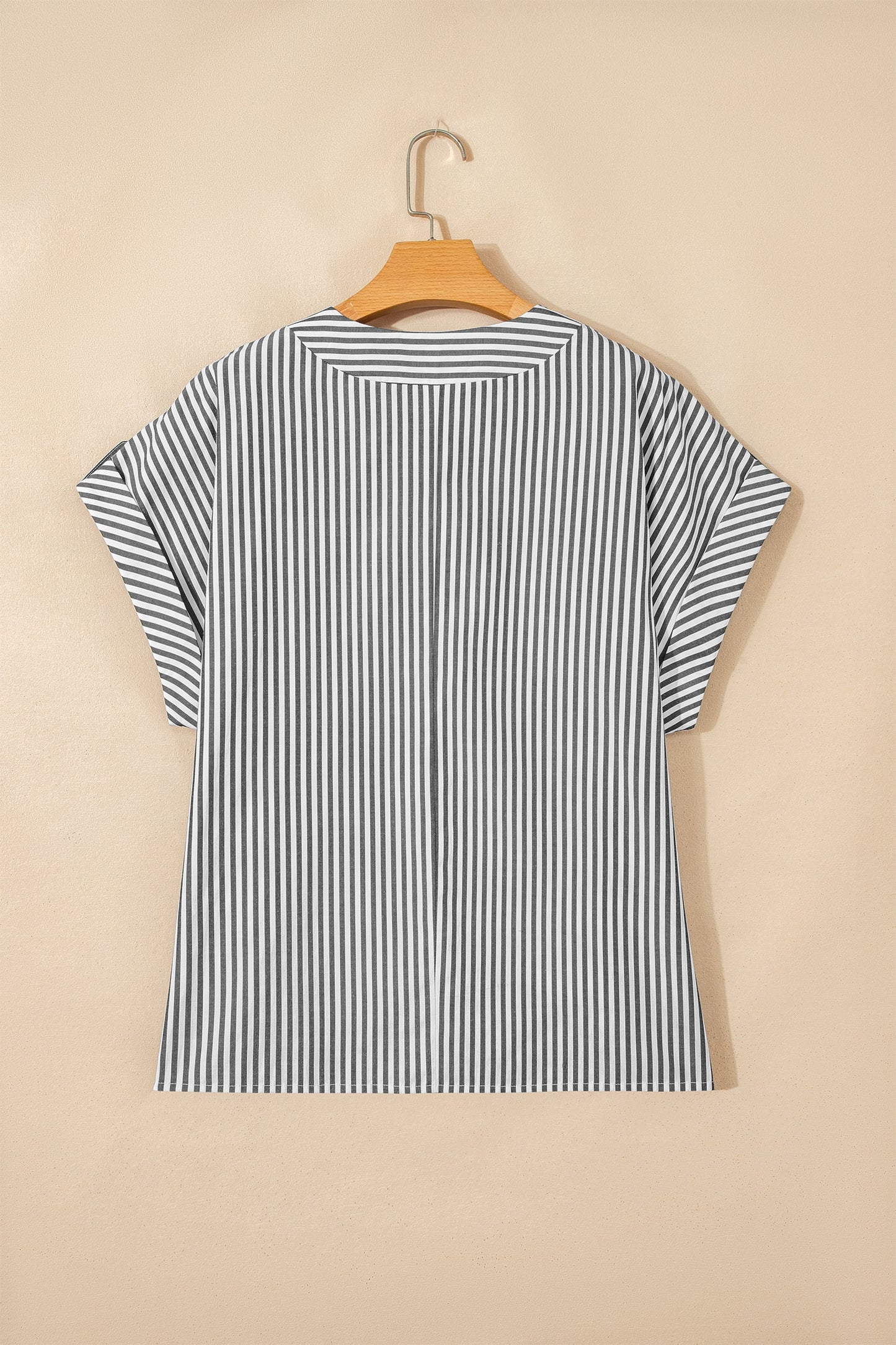 Easy Days Pinstripe Dolman Blouse