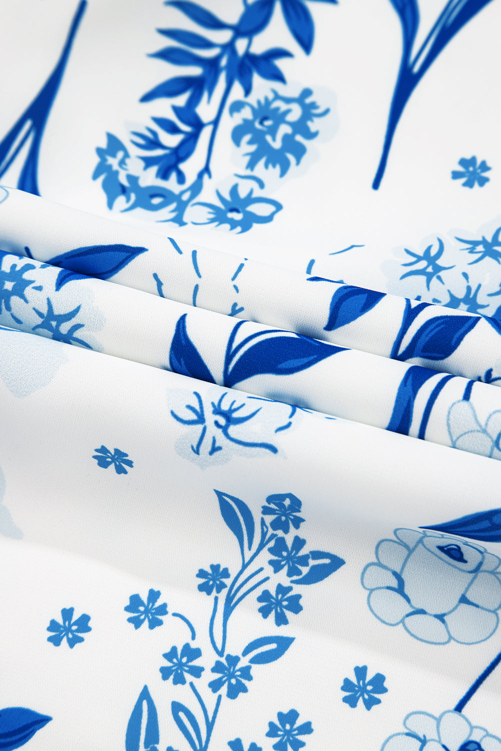 Blue Belle Floral Midi Dress