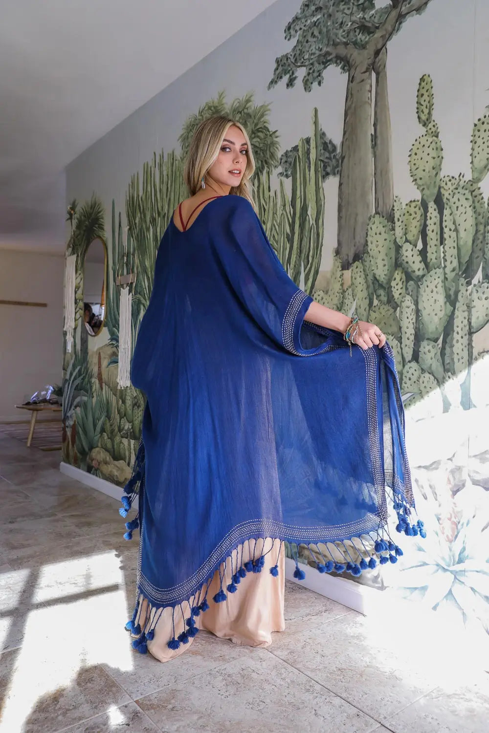 The Open Range Tassel Kimono