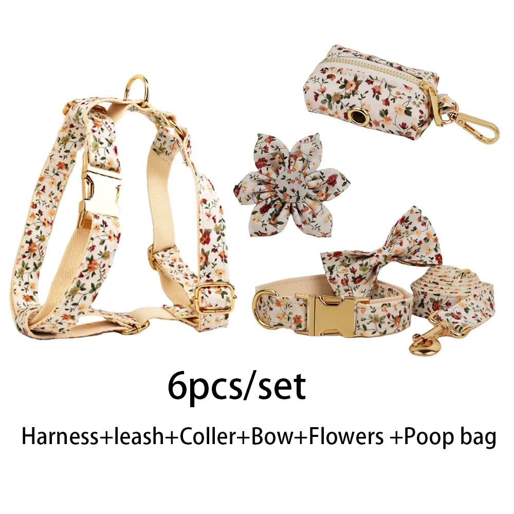 The Sunday Stroll Floral Dog Collection