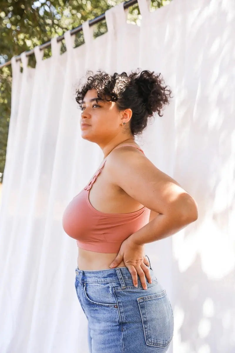 The Desert Bloom Appliqué Bralette