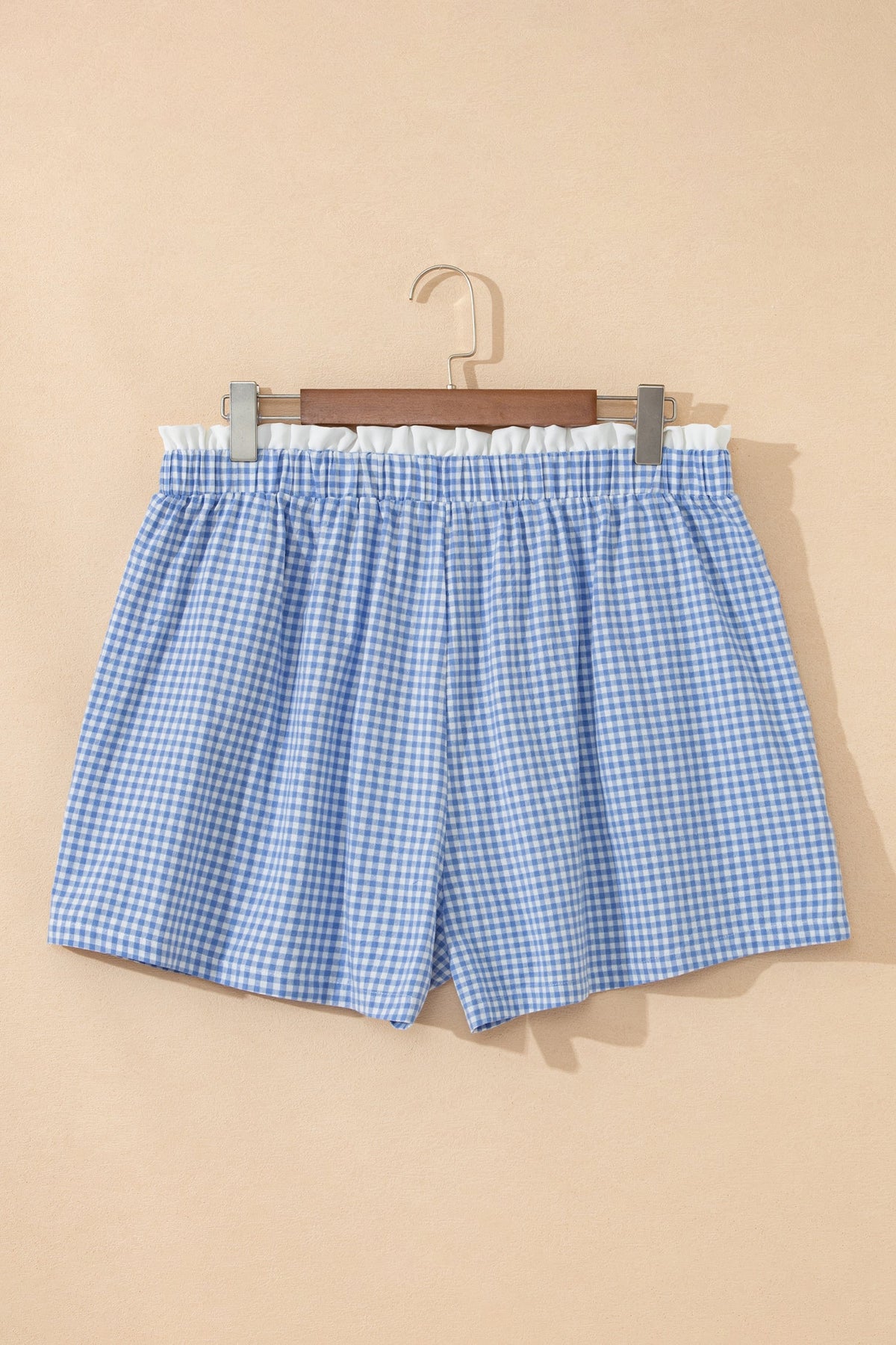 Sweet Gingham Ruffle Shorts