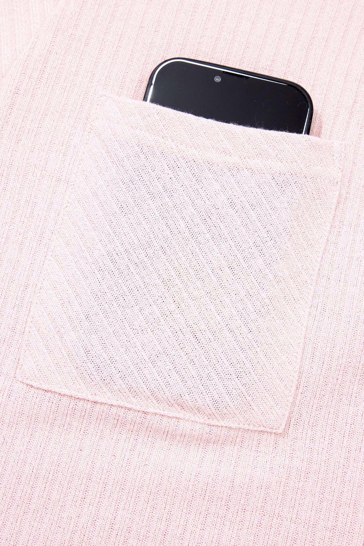 Easy Days Ribbed Collared Tee
