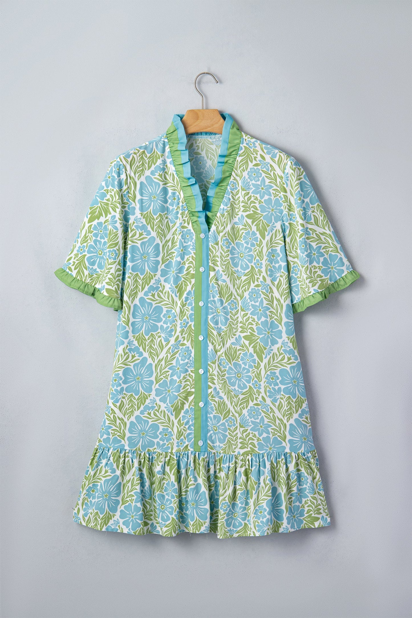 Sweetwater Floral Ruffle Dress