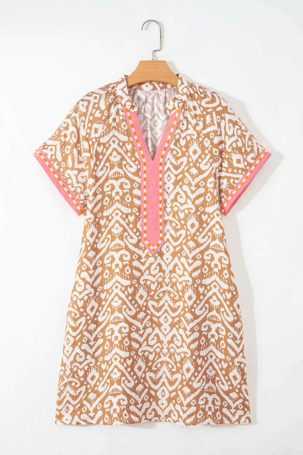 Sundown Stripe Western Mini Dress