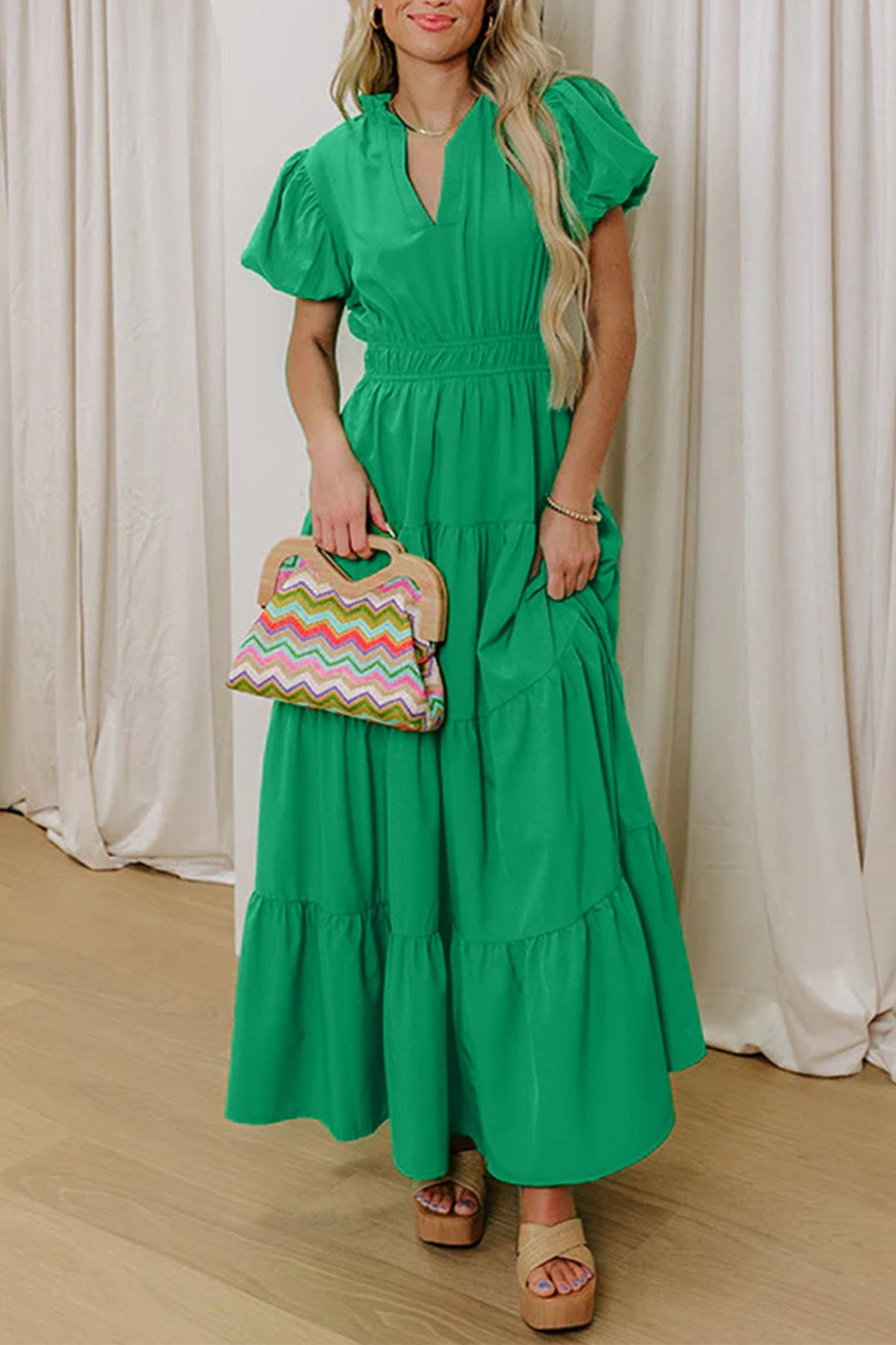 Southern Grace Tiered Maxi Dress