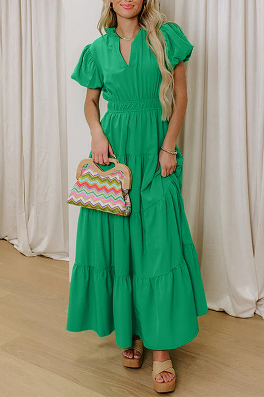 Southern Grace Tiered Maxi Dress