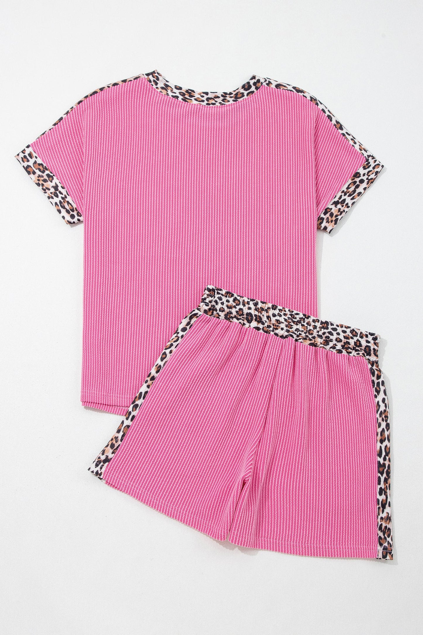 Wild at Heart Ribbed Top & Shorts Set