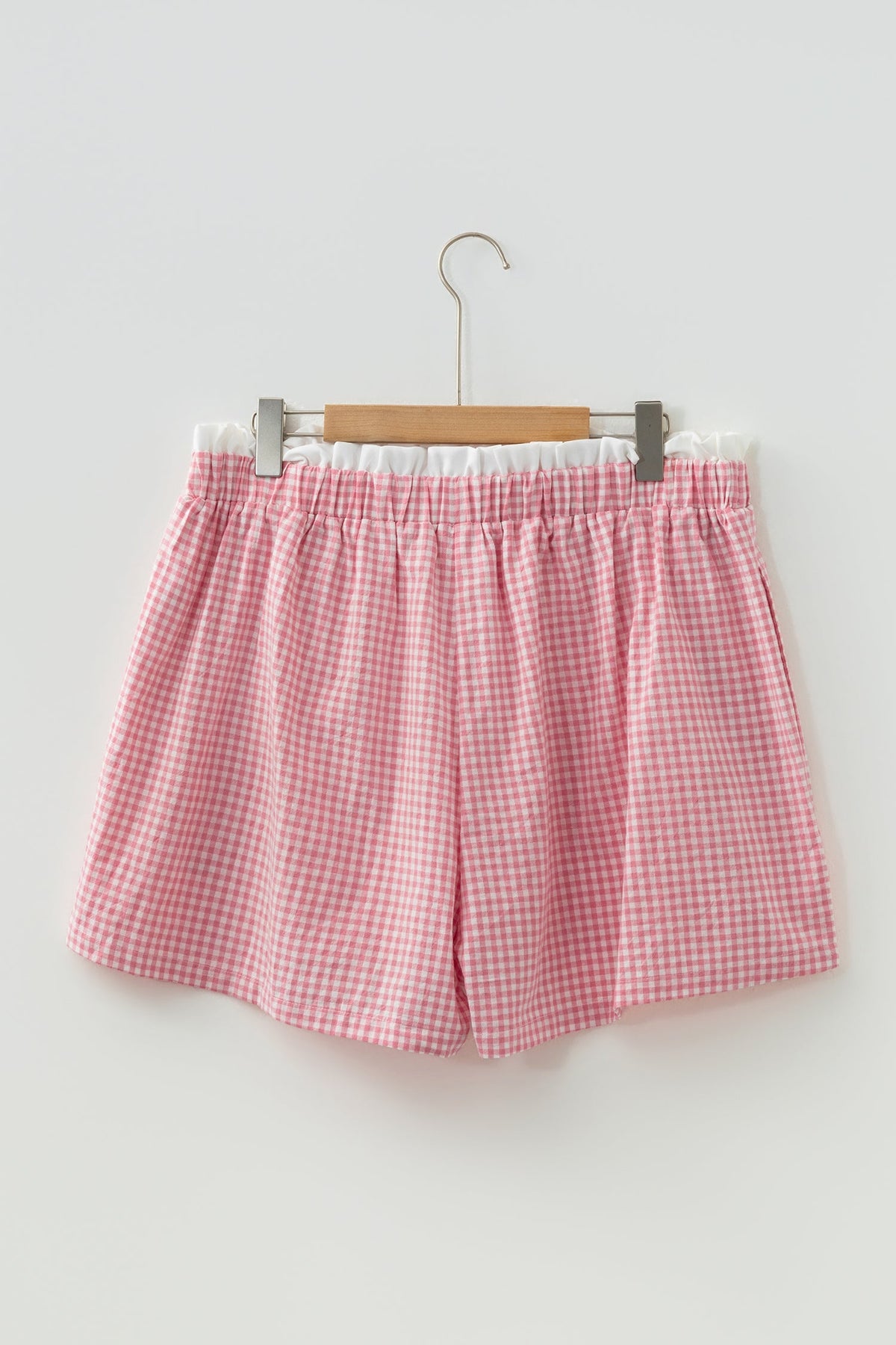 Sweet Gingham Ruffle Shorts