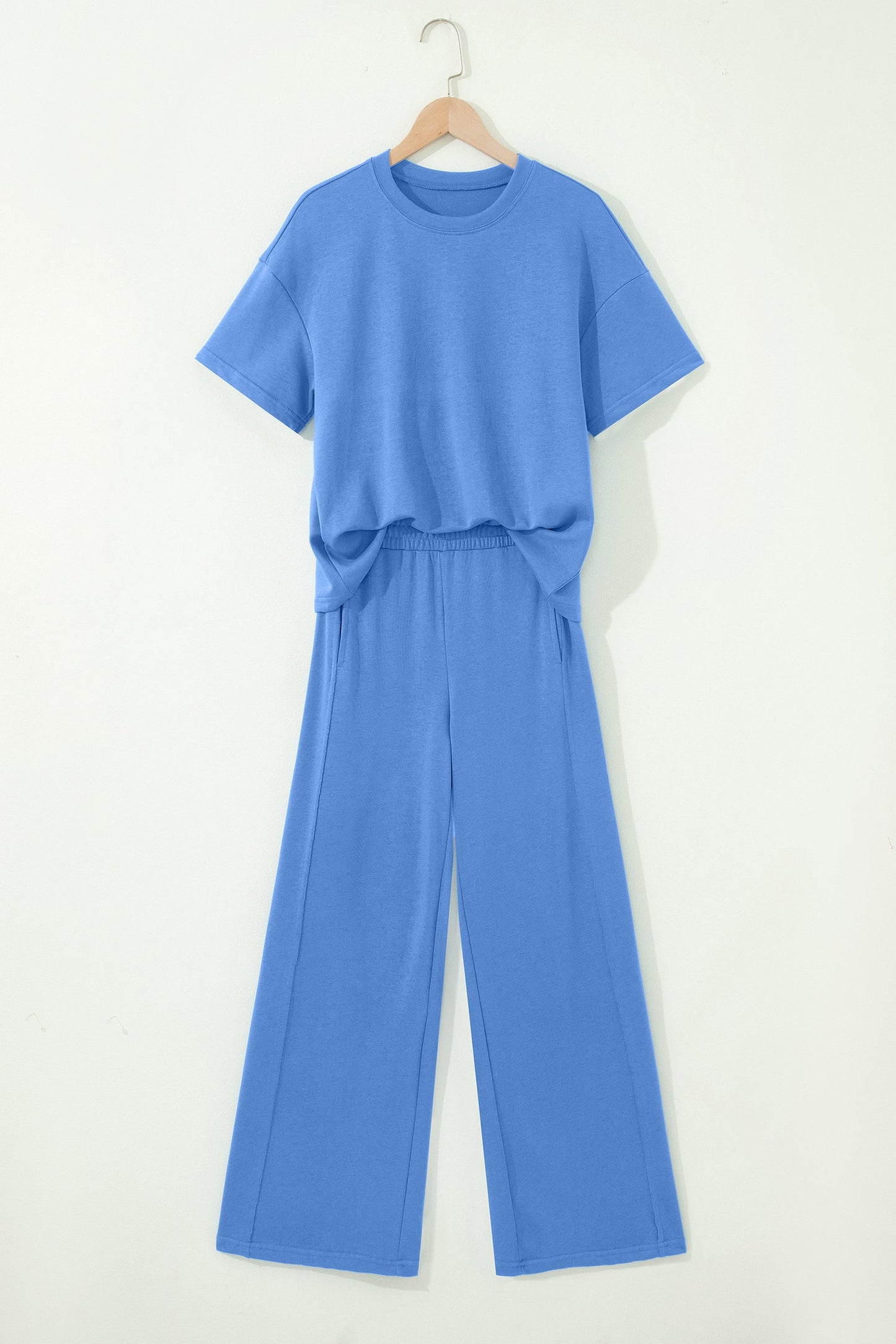 Easy Going Wide Leg Pant Set