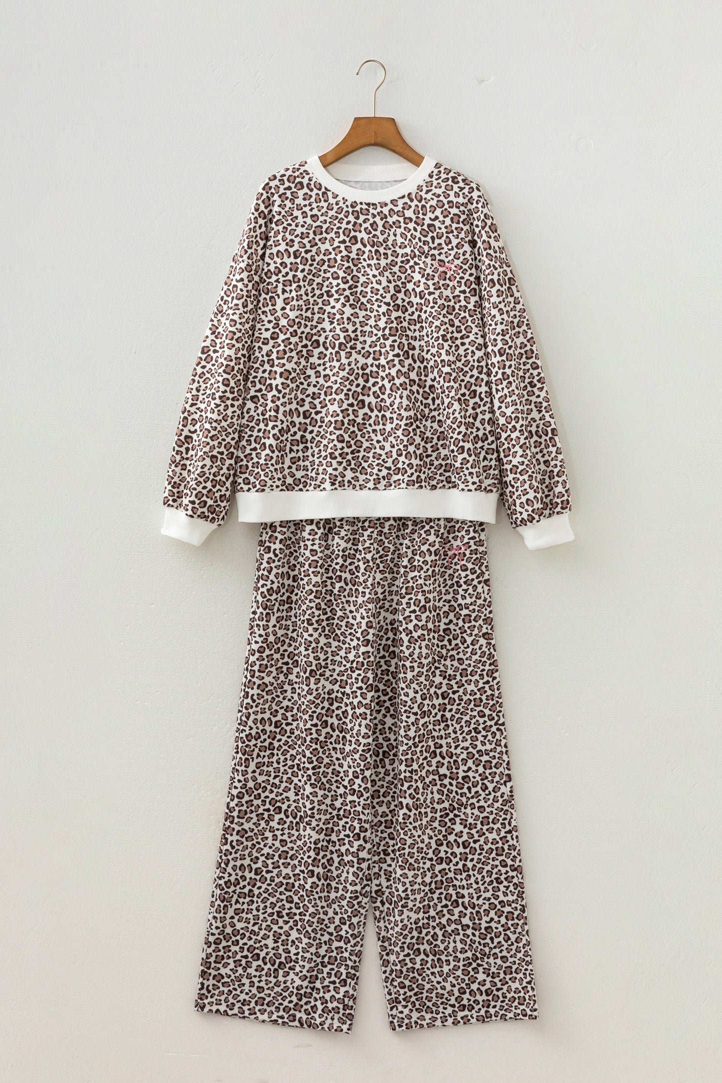 Wild at Heart Leopard Bow Set