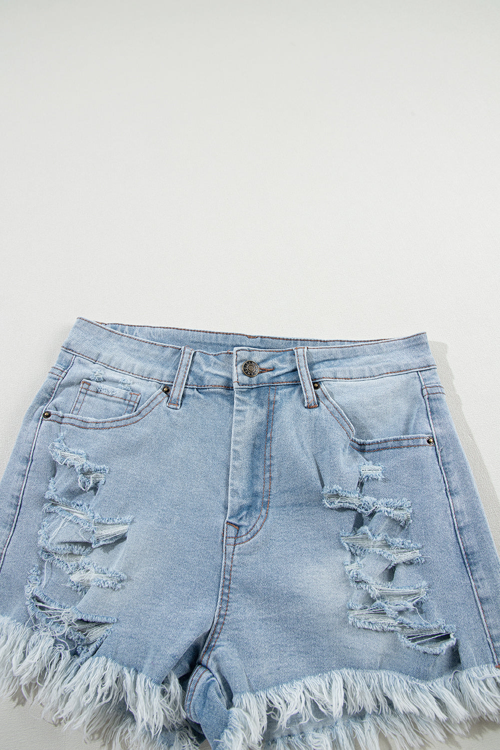 River Days Distressed Denim Shorts