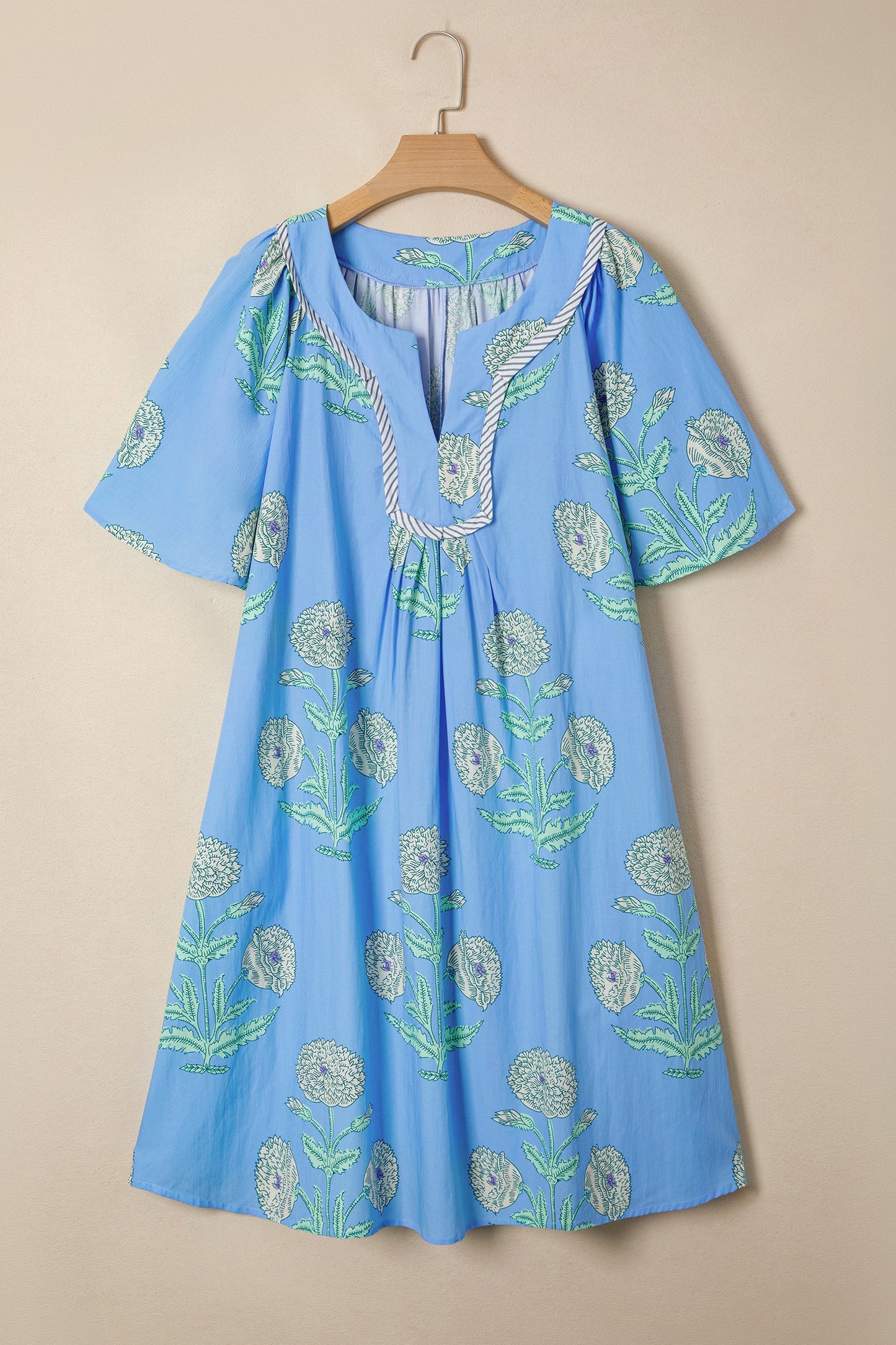 Bluebell Stripe Floral Dress