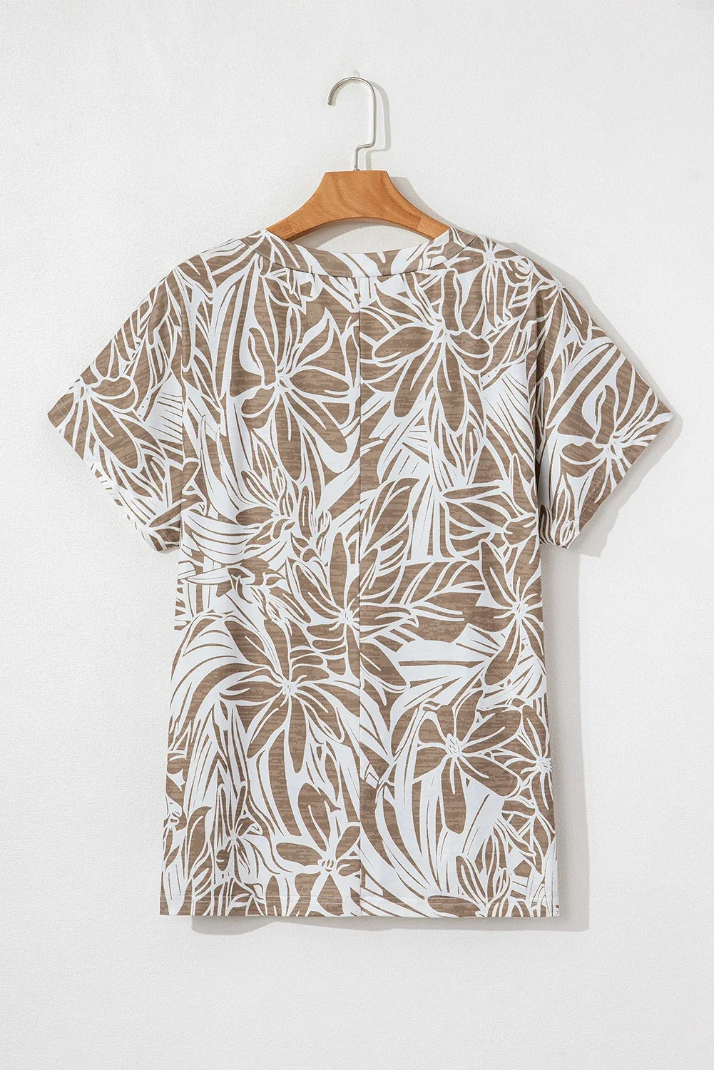 Sagebrush Bloom V-Neck Blouse