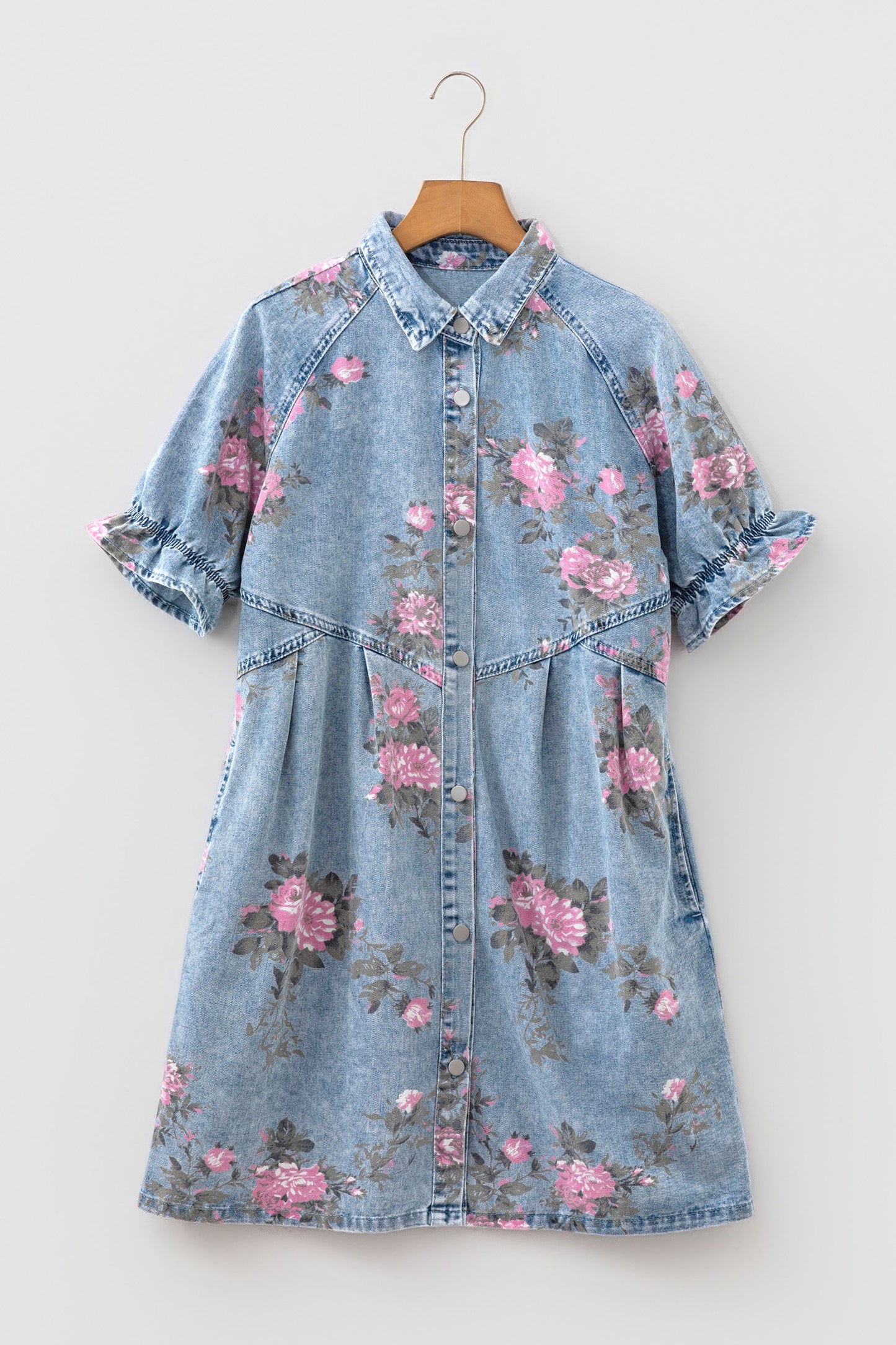 Wildflower Denim Dress