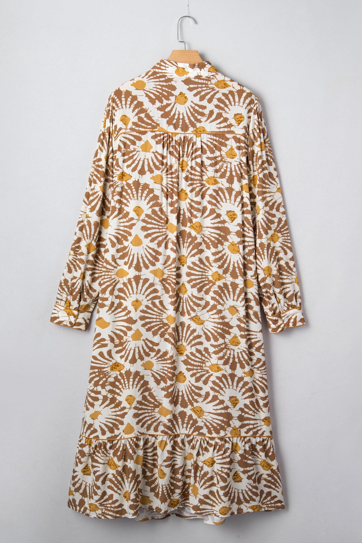 Golden Prairie Printed Maxi Dress