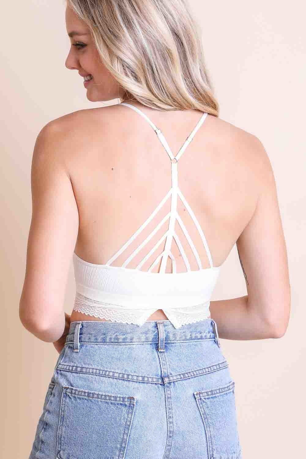 The Free Spirit High Neck Crochet Bralette
