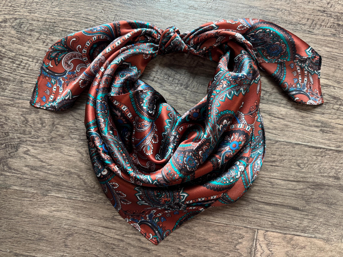 The Ranch Belle 100% Silk Wild Rag