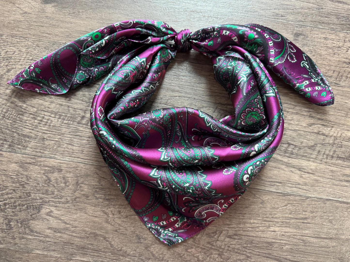 The Ranch Belle 100% Silk Wild Rag