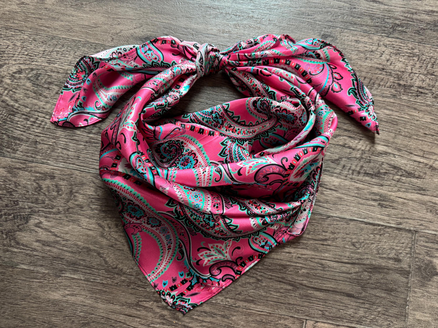 The Ranch Belle 100% Silk Wild Rag