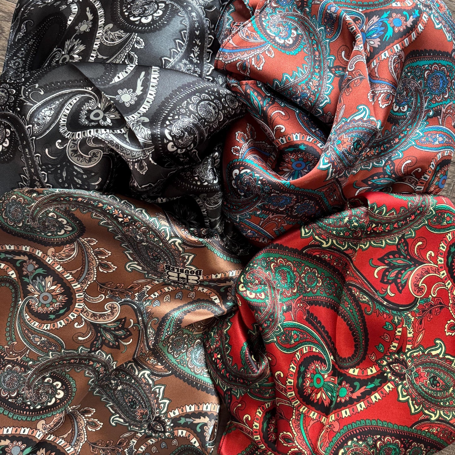 The Ranch Belle 100% Silk Wild Rag