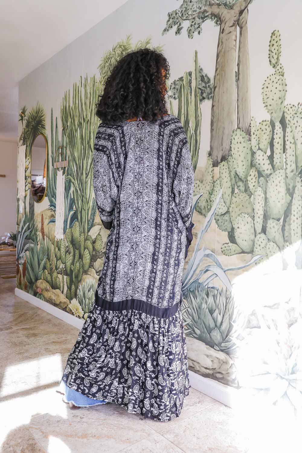 Desert Drift Paisley Kimono