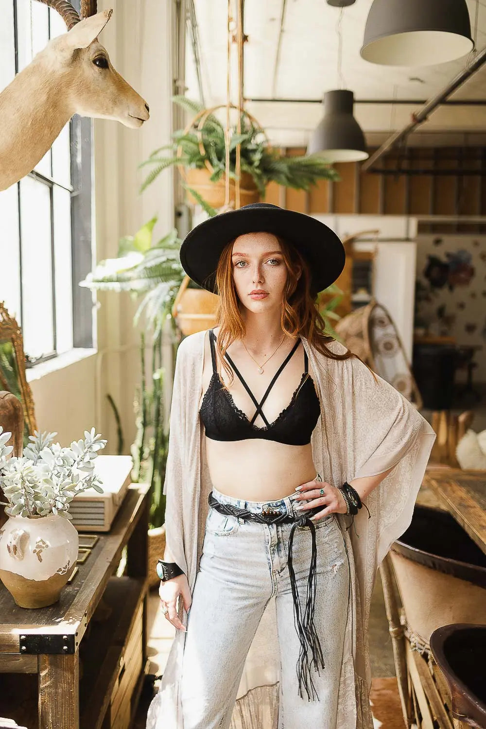 The Desert Drift Paisley Kimono