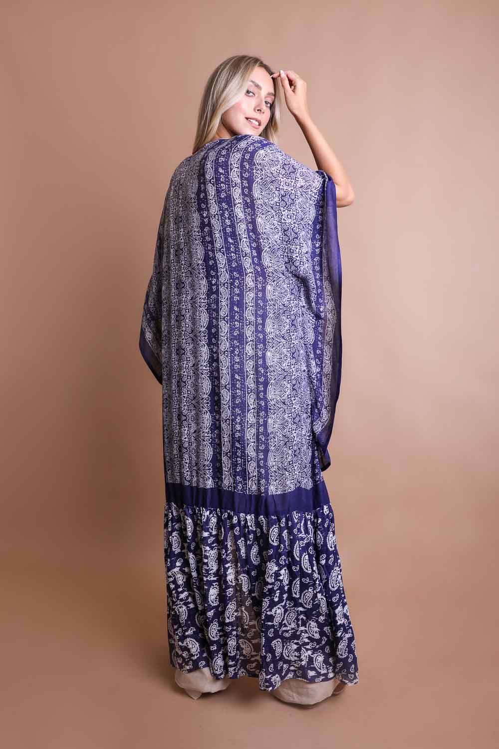 Desert Drift Paisley Kimono