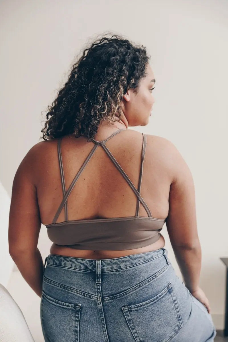 The Midnight Lace High Neck Bralette