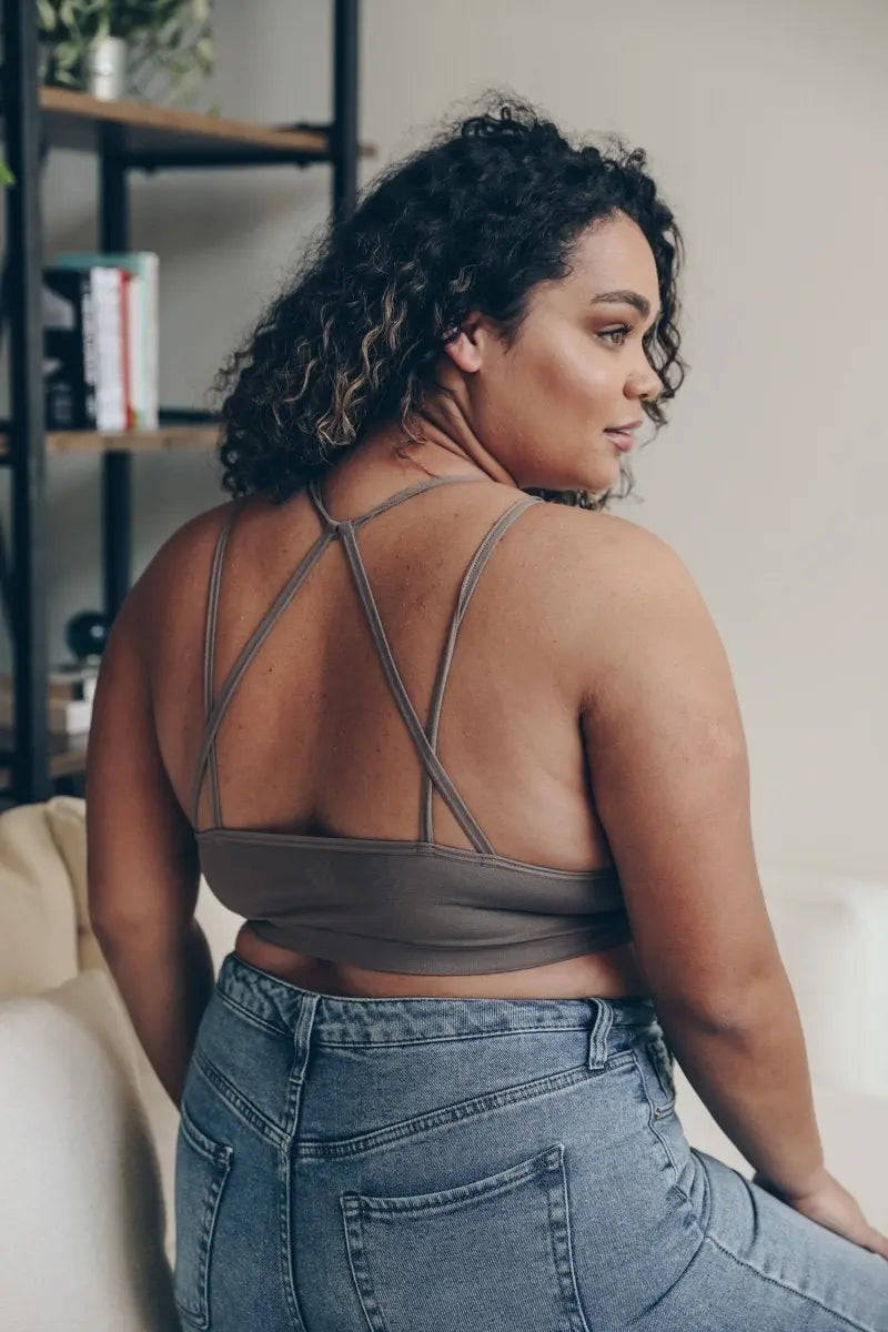 The Midnight Lace High Neck Bralette
