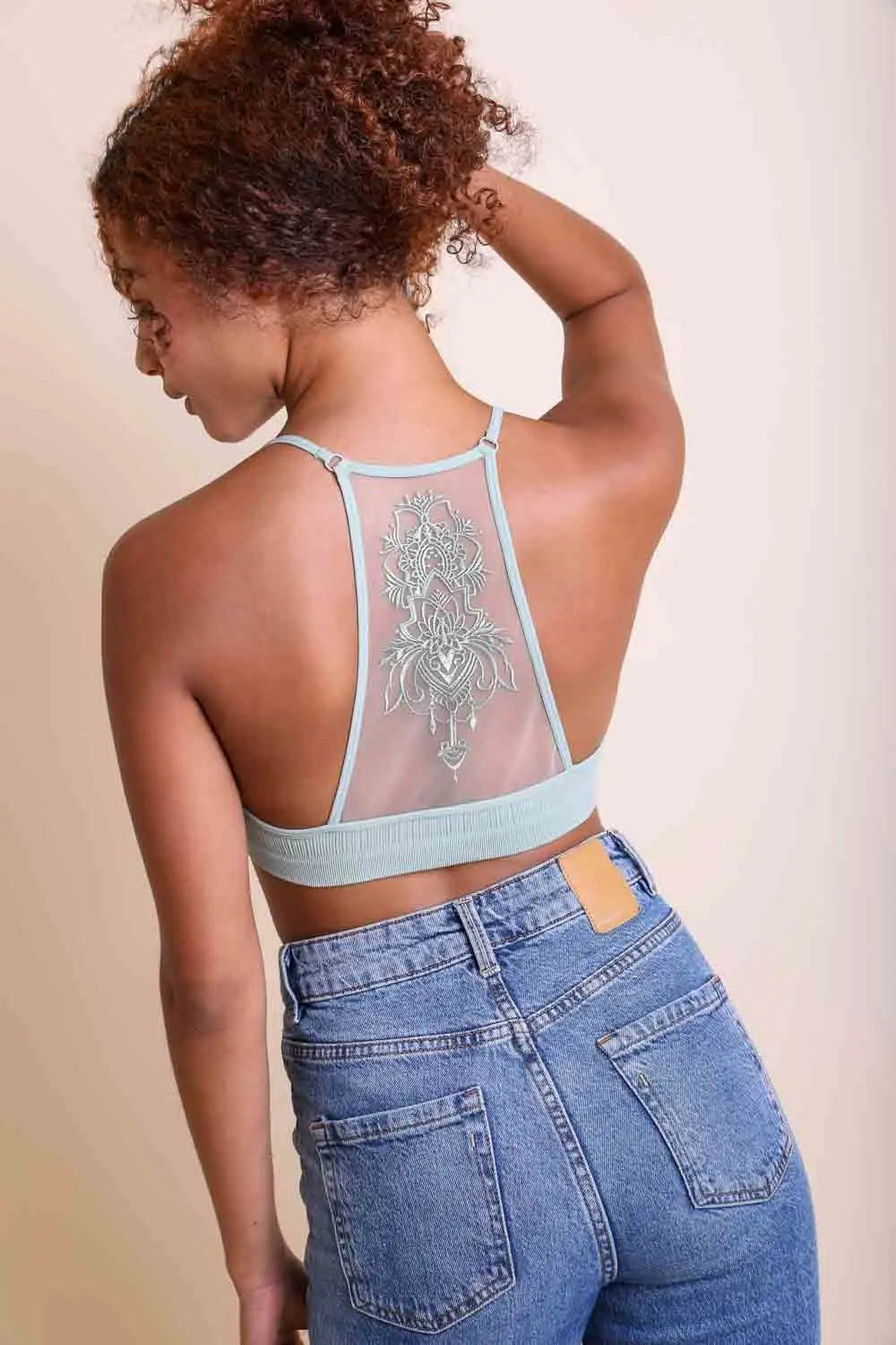 The Wild Heart Tattoo Back Bralette