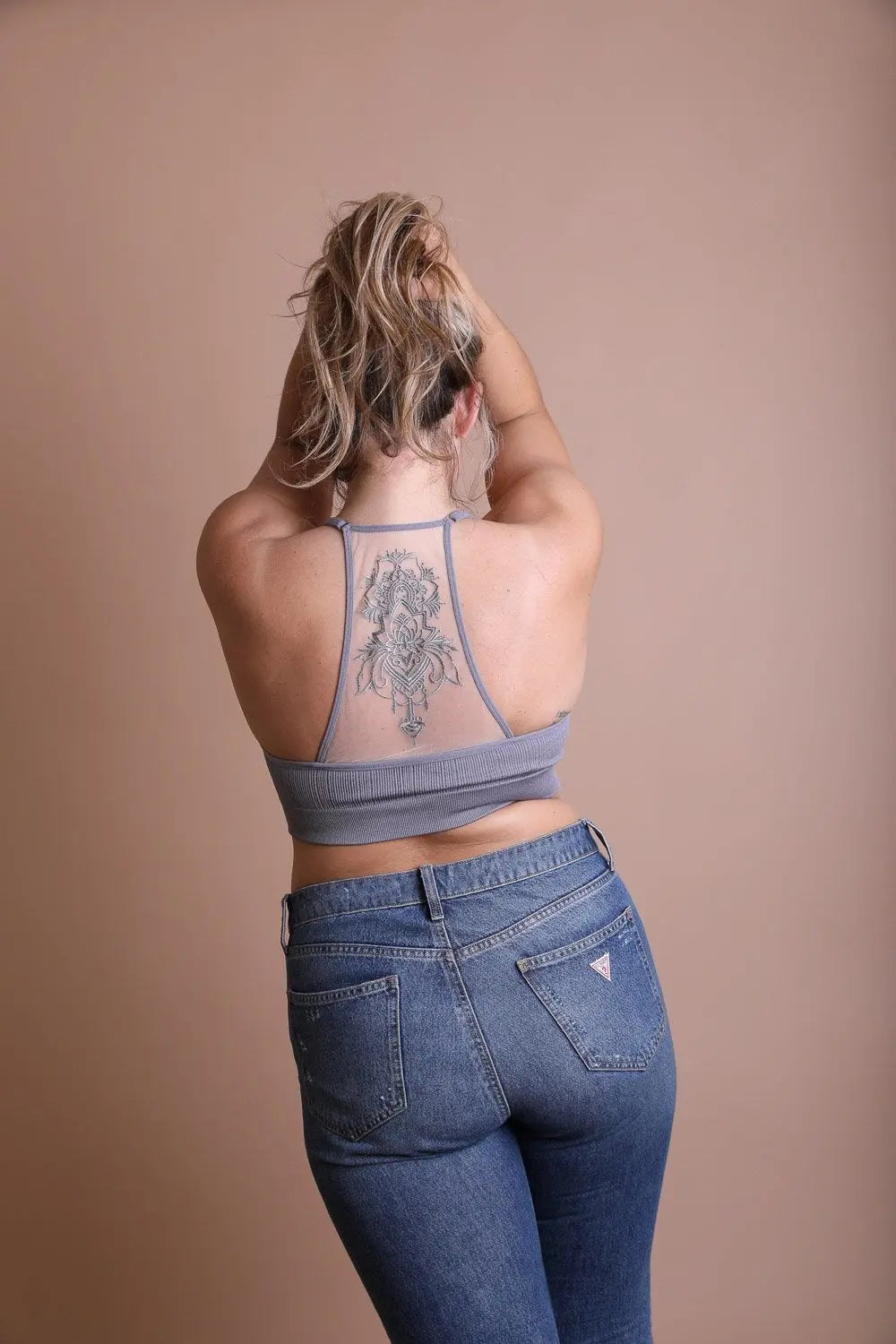 The Wild Heart Tattoo Back Bralette