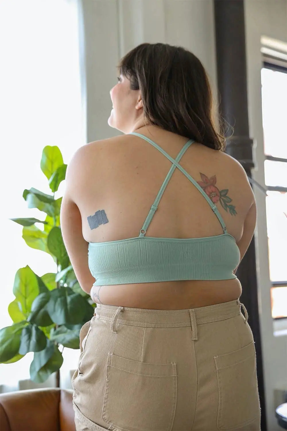 The Willow Lace High Neck Bralette