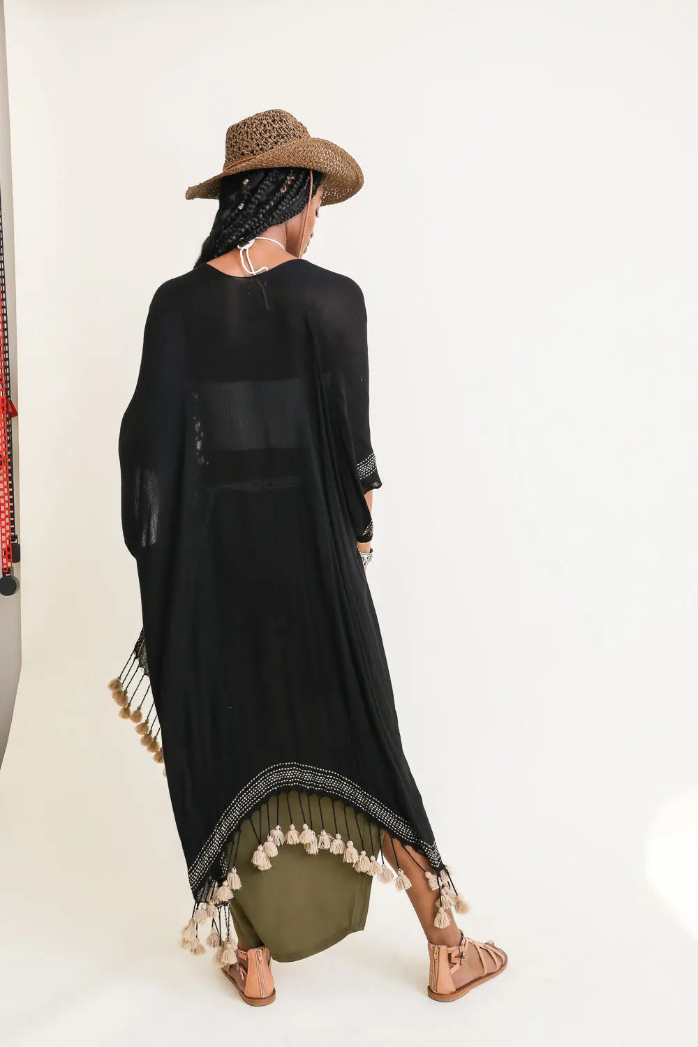 The Open Range Tassel Kimono