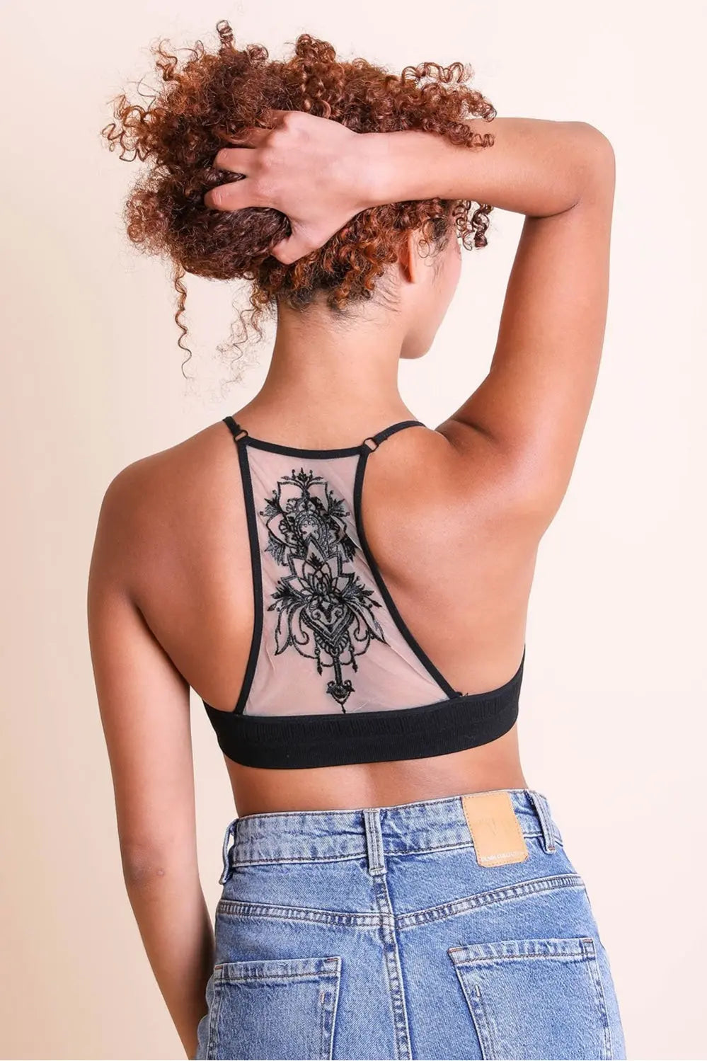 The Wild Heart Tattoo Back Bralette