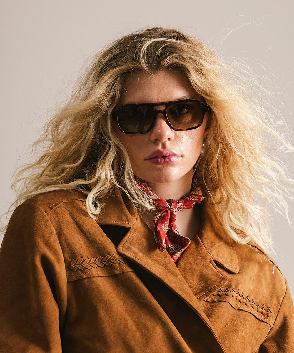 The Golden Hour Cowgirl Sunglasses