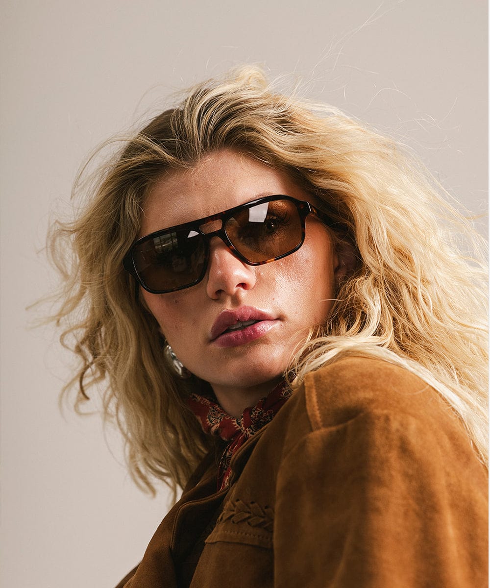The Golden Hour Cowgirl Sunglasses