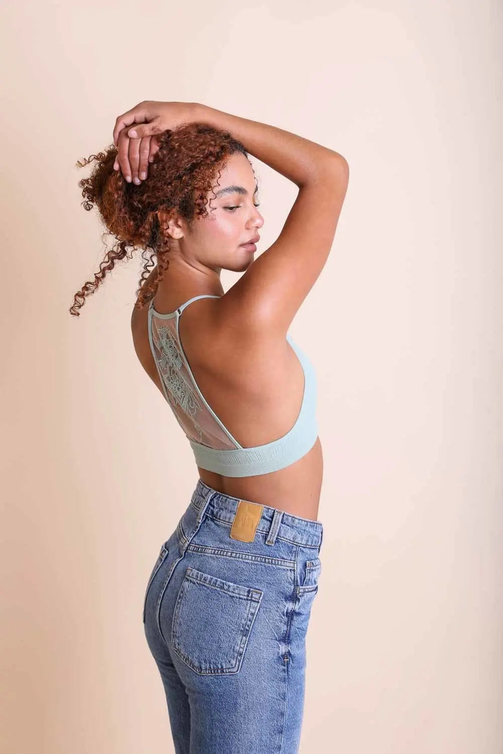 The Wild Heart Tattoo Back Bralette