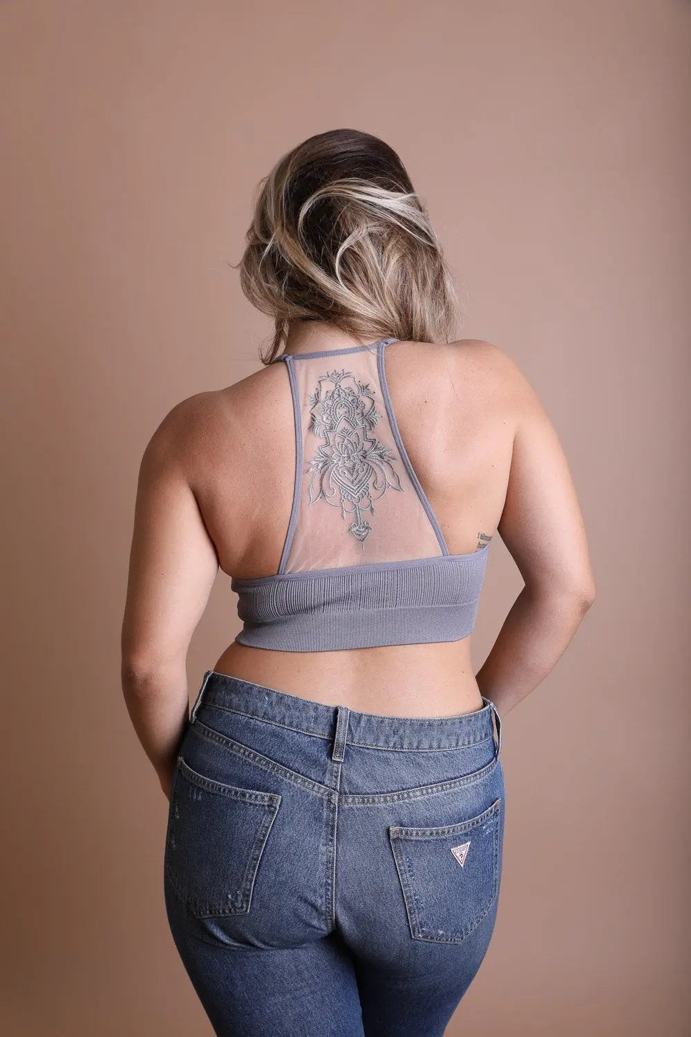 The Wild Heart Tattoo Back Bralette