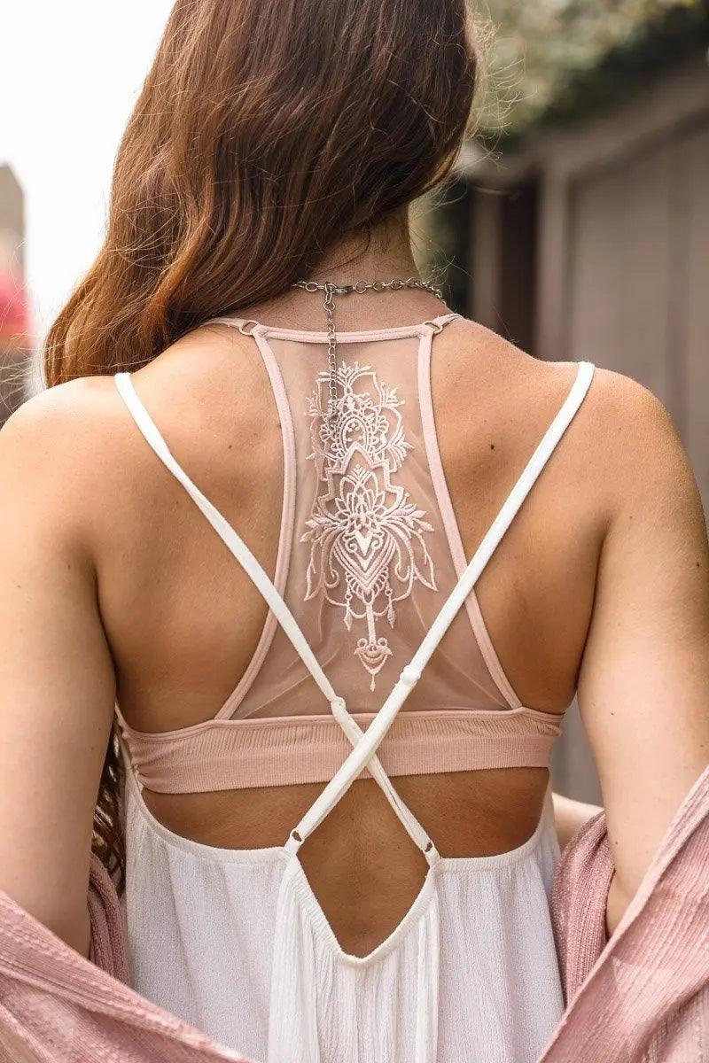 The Wild Heart Tattoo Back Bralette